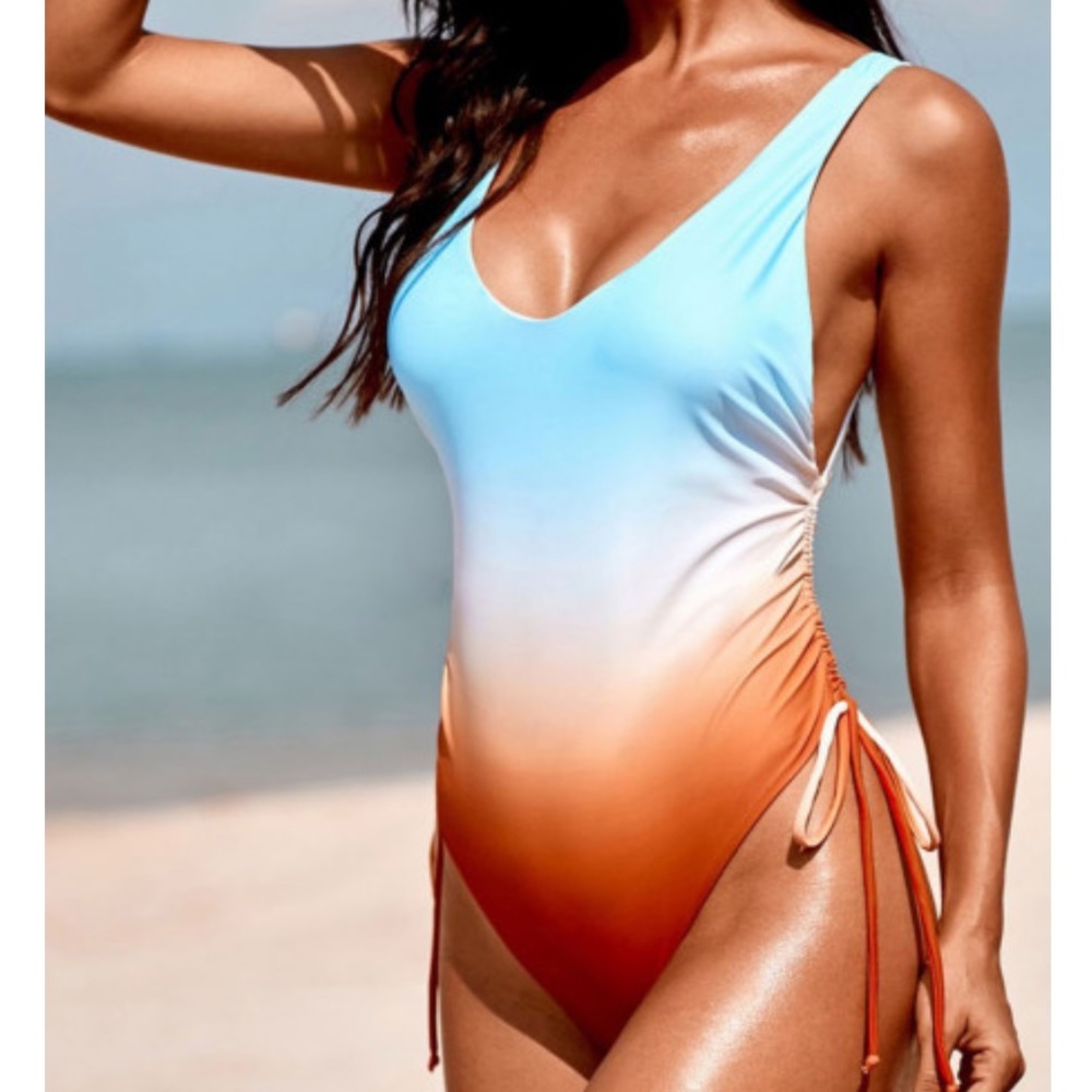 S-XXL🌗 Drenched Desert Ombré Swimsuit ▪️New